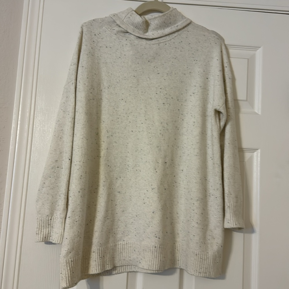 Pure- jill Womens Long Sleeve Cowl Neck Sweater - Picture 3 of 8